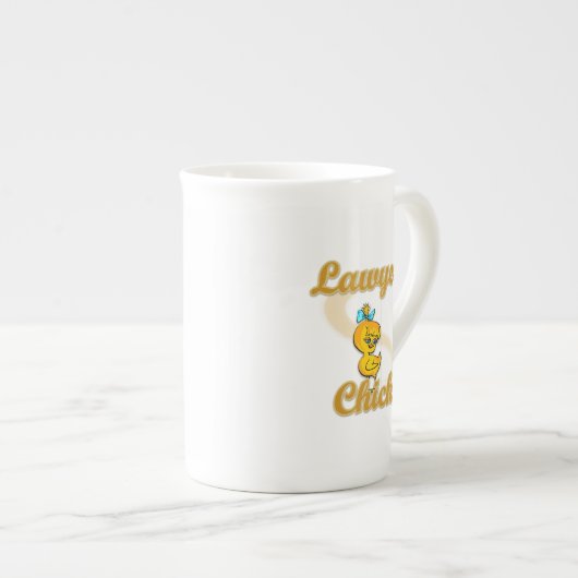 Anwyer Chick Porzellantasse (Vorderseite Rechts)