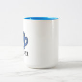 Anxie-Tee, psychische Gesundheit Angst Pun Zweifarbige Tasse (Mittel)