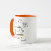 ANXIETEA Tasse - 15 Oz Funny Cartoon Design (Vorderseite Links)