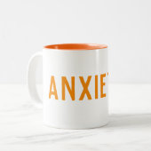 ANXIETEA-Tasse Zweifarbige Tasse (Vorderseite Links)
