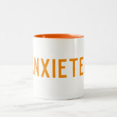 ANXIETEA-Tasse Zweifarbige Tasse (Mittel)