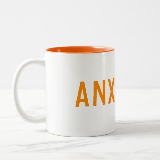 ANXIETEA-Tasse Zweifarbige Tasse (Links)