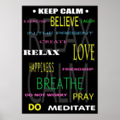 ANXIETY RELIEF PANEL POSTER (Vorne)