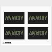Anxiety Ver 1 Sticker (Blatt)
