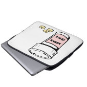 anxiety xanax peace laptopschutzhülle (Vorne Knopf)