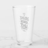 Anxious But Hot Glas (Rückseite)