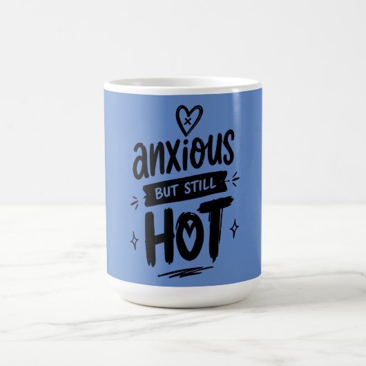 Anxious But Hot Kaffeetasse (Mittel)