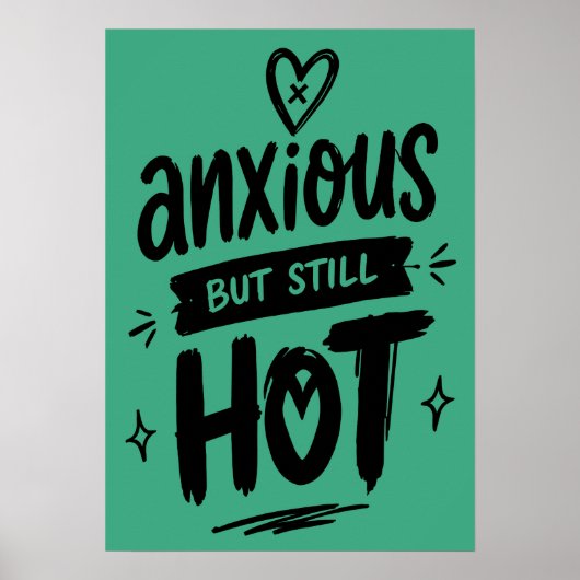 Anxious But Hot Poster (Vorne)