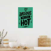 Anxious But Hot Poster (Küche)