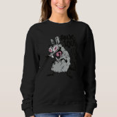 Anxious But Used To it Anxiety Rat Rodent Sweatshirt (Vorderseite)
