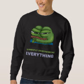 Anxious Character Sweatshirt (Vorderseite)