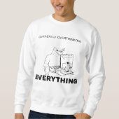 Anxious Character Sweatshirt (Vorderseite)