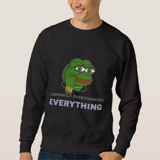 Anxious Character Sweatshirt (Vorderseite)