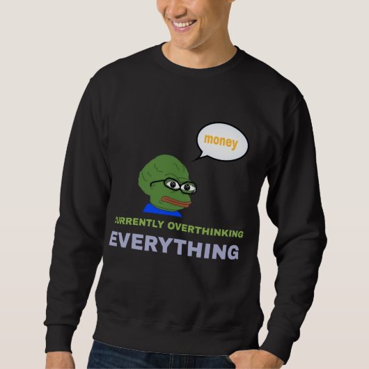Anxious Character Sweatshirt (Vorderseite)