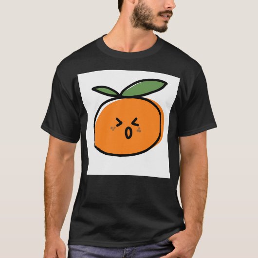 Anxious Tangerine T-Shirt (Vorderseite)