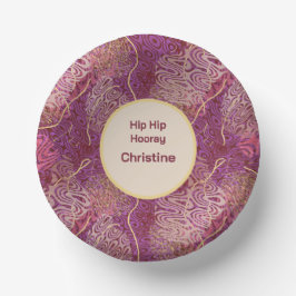 Any Age Birthday Silhouette Stencil Art Pattern Pappteller