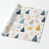 Any Age happy pastel birthday holiday Geschenkpapier (Ungerollt)