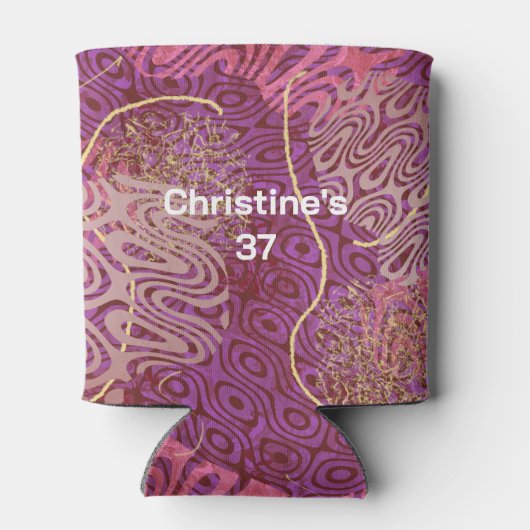 Any Age Hip Hip Hooray Party Dosenkühler (Rückseite)