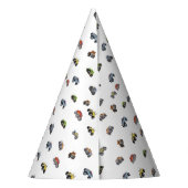 Any age monster truck boy birthday partyhütchen (Rückseite)