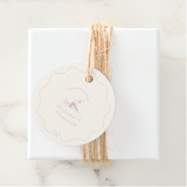 Any age pilates and prosecco birthday geschenkanhänger