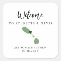 Any Color St. Kitts & Nevis Wedding Welcome Bag