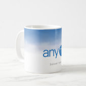 any.TV Weiß-Tasse Kaffeetasse (Vorderseite Links)