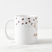 Any Wedding Anniversary Year Coffee Themed Kaffeetasse (Links)