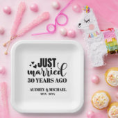Any Year Anniversary Personalized Pappteller (Party)