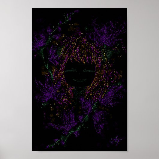 Anya Forger (dunkle Version) Poster (Vorne)