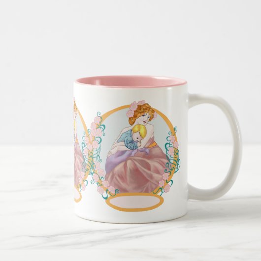 Anya, meine Mutter Zweifarbige Tasse (Rechts)