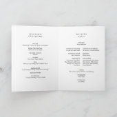 ANYA Minimalistische Hochzeitskarte Dankeskarte (Innenseite)