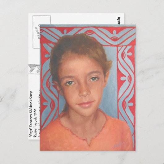 Anya Postkarte (Vorne/Hinten)
