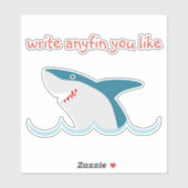 Anyfin Aufkleber (Blatt)