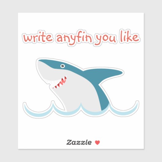 Anyfin Aufkleber (Blatt)