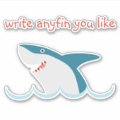 Anyfin Aufkleber (Vorderseite)