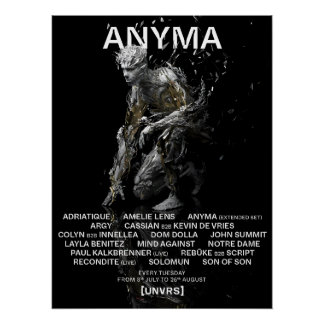 Anyma - [UNVRS] Poster