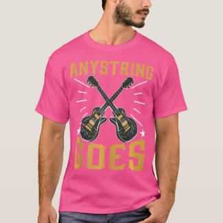 Anystring Goes Acoustic Guitar T-Shirt