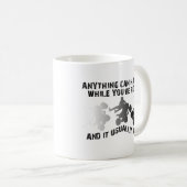 Anything Can Happen ATV Quad Funny Mug Kaffeetasse (VorderseiteRechts)