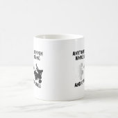 Anything Can Happen ATV Quad Funny Mug Kaffeetasse (Mittel)
