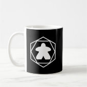 Anytime Meeple White Art Tasse (Links)