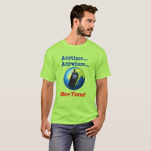 AnyTone Ham Radio Fan T-Shirt (Vorne ganz)