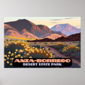 Anza Borrego Desert Staat Park California Poster (Vorne)