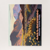 Anza Borrego Desert Staat Park California Puzzle (Vertikal)
