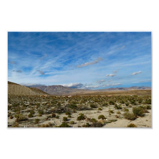 Anza Borrego Desert Staat Park Fotodruck (Vorne)