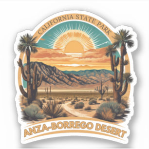 Anza-Borrego Desert State Park Kalifornien Aufkleber