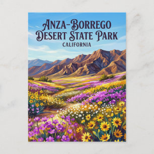 Anza-Borrego Desert State Park Kalifornien Postkarte