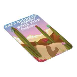 Anza-Borrego Desert State Park Reiseplakat Magnet