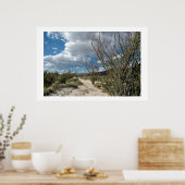 Anza Borrego - die Blüte Poster (Küche)