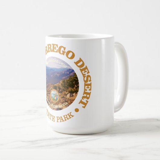 Anza-Borrego Wüste SP Kaffeetasse (VorderseiteRechts)