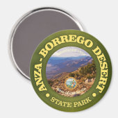 Anza-Borrego Wüste SP Magnet (Vorderseite/Rückseite)